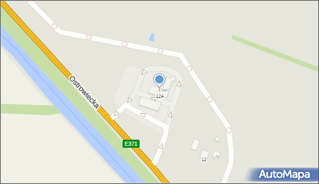 Kunów, Ostrowiecka, 106, mapa Kunów