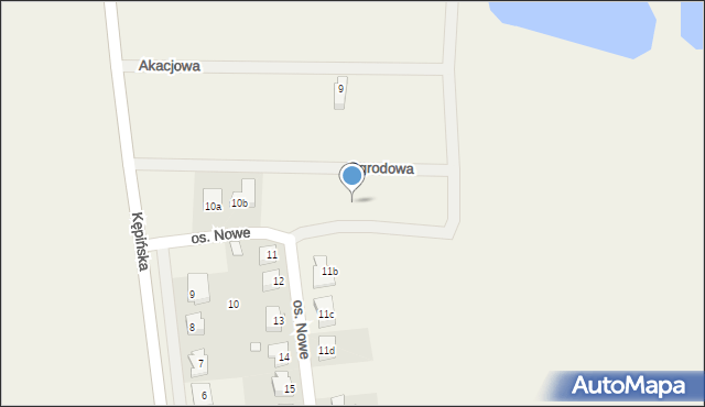 Laski, Osiedle Nowe, 10f, mapa Laski