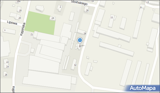 Laski, Osiedle Spółdzielcze, 30, mapa Laski