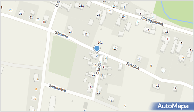 Łażany, Osiedle, 2, mapa Łażany