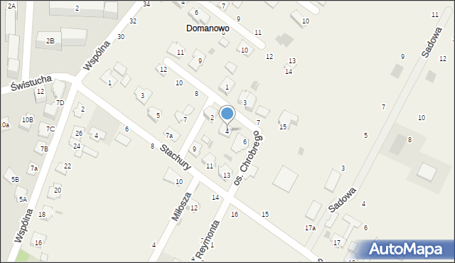 Łazieniec, Osiedle Króla Bolesława Chrobrego, 4, mapa Łazieniec