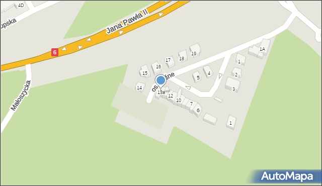 Lębork, Osiedle Leśne, 13a, mapa Lębork