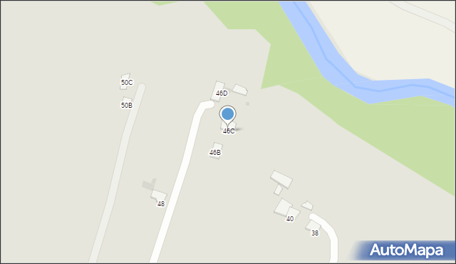 Łęczna, Osiedle Kolonia Trębaczów, 46C, mapa Łęczna