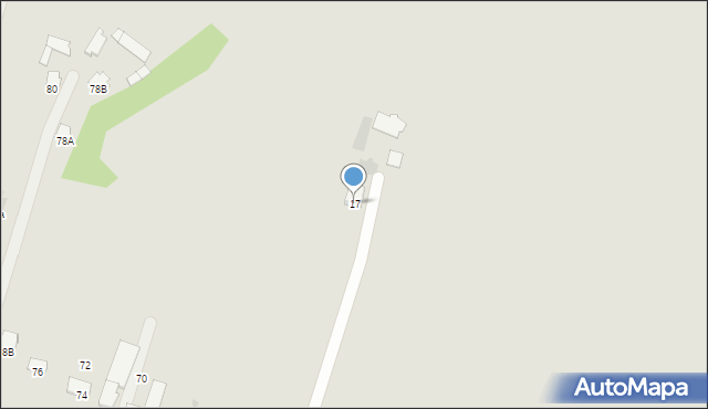 Łęczna, Osiedle Kolonia Trębaczów, 66, mapa Łęczna