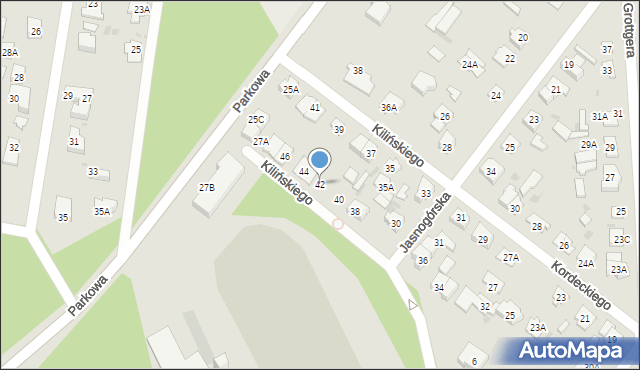 Legionowo, Ostrobramska, 42, mapa Legionowo