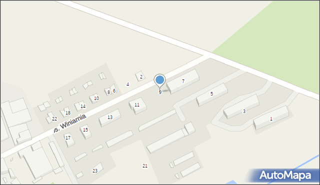 Lipka, Osiedle Winiarnia, 9, mapa Lipka