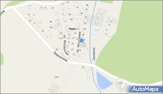 Lubowidz, Osiedle Wczasowe, 20, mapa Lubowidz