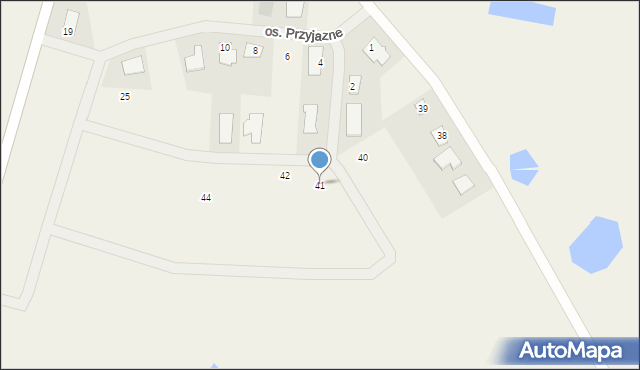 Lulkowo, Osiedle Przyjazne, 41, mapa Lulkowo