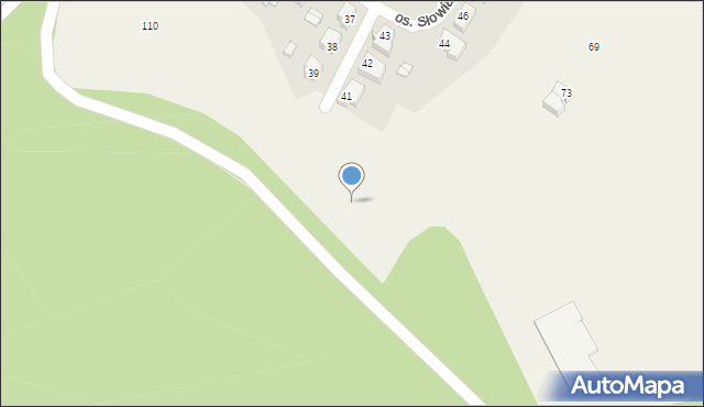 Manieczki, Osiedle Słowiańskie, 87, mapa Manieczki