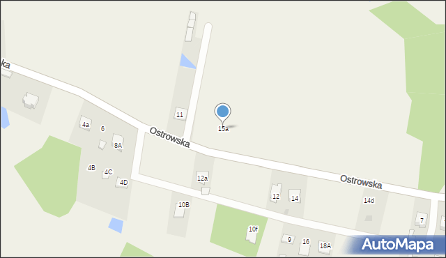 Masłońskie, Ostrowska, 15a, mapa Masłońskie