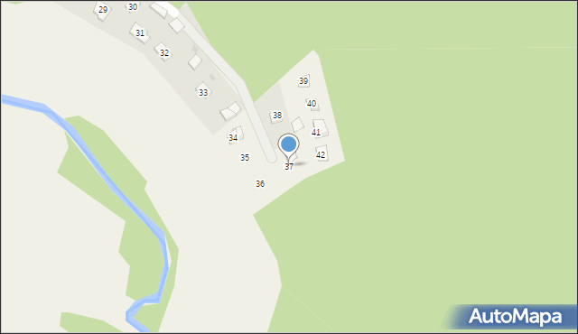 Mermet, Osiedle Mały Mermet, 37, mapa Mermet