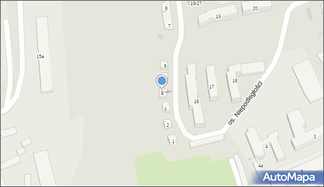 Miastko, Osiedle Niepodległości, 4, mapa Miastko