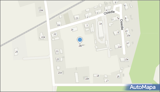 Mirostowice Dolne, Osiedle, 18c, mapa Mirostowice Dolne