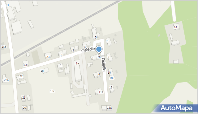 Mirostowice Dolne, Osiedle, 7a, mapa Mirostowice Dolne