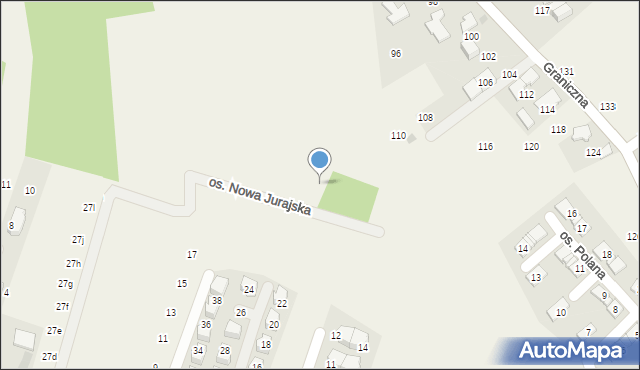 Modlnica, Osiedle Nowa Jurajska, 15, mapa Modlnica