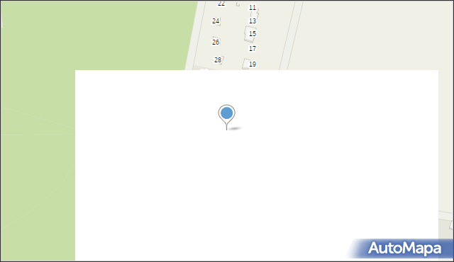 Mokre, Osiedle Pod Lasem, 25, mapa Mokre