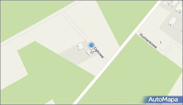 Mosty, Osiedle Pod Lasem, 132, mapa Mosty