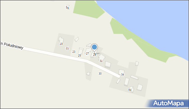 Mylin, Osiedle Mylin Południowy, 29, mapa Mylin