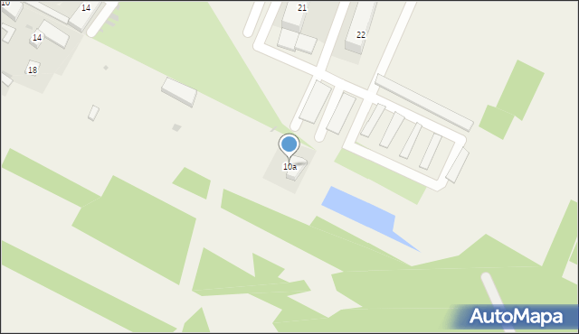 Niechcice, Osiedle Przylesie, 10a, mapa Niechcice