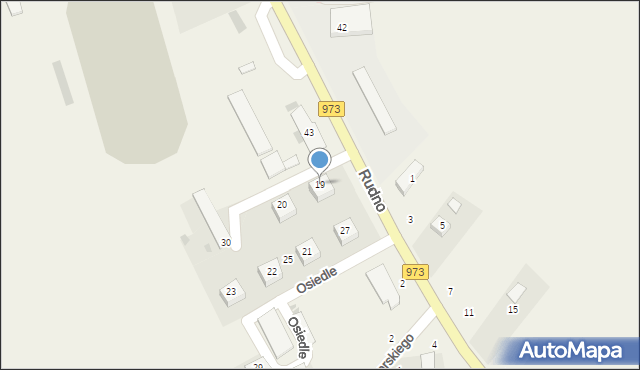 Niedomice, Osiedle, 19, mapa Niedomice