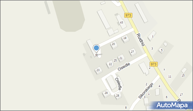 Niedomice, Osiedle, 30, mapa Niedomice