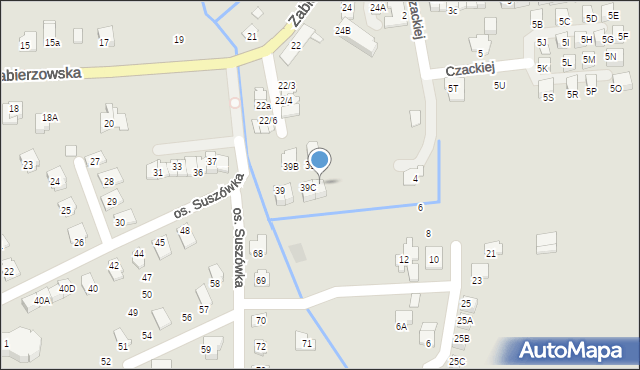 Niepołomice, Osiedle Suszówka, 39D, mapa Niepołomice