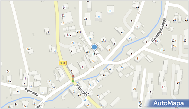 Nowa Ruda, Osiedle XXX-lecia, 18a, mapa Nowa Ruda