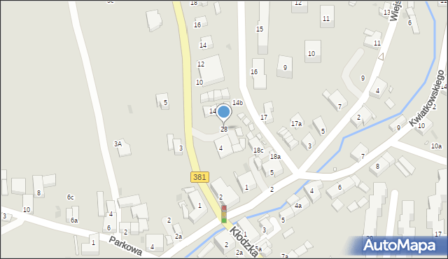 Nowa Ruda, Osiedle XXX-lecia, 28, mapa Nowa Ruda