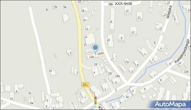 Nowa Ruda, Osiedle XXX-lecia, 30, mapa Nowa Ruda