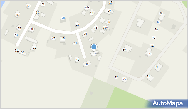 Nowa Wieś, Osiedle 6 Marca, 37, mapa Nowa Wieś