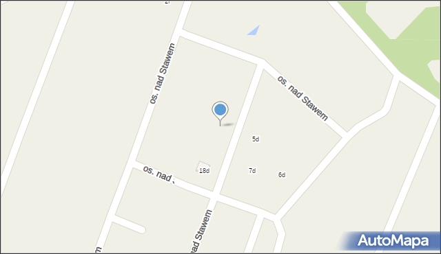 Nowa Wioska, Osiedle nad Stawem, 14d, mapa Nowa Wioska