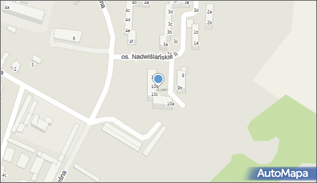Nowe, Osiedle Nadwiślańskie II, 10c, mapa Nowe