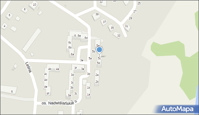 Nowe, Osiedle Nadwiślańskie II, 5, mapa Nowe