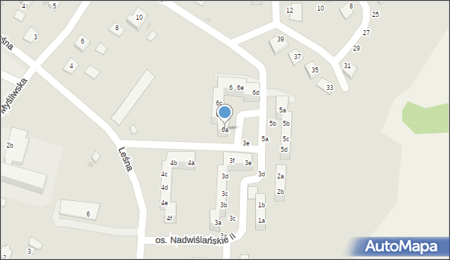 Nowe, Osiedle Nadwiślańskie II, 6a, mapa Nowe