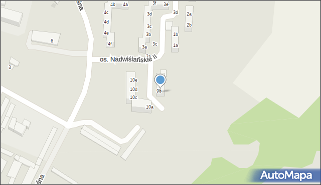 Nowe, Osiedle Nadwiślańskie II, 9, mapa Nowe
