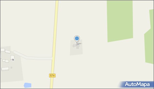 Nowe Grabie, Osiedle Pod Jaworem, 120, mapa Nowe Grabie