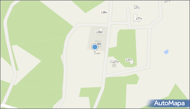 Nowe Grabie, Osiedle Pod Klonami, 138d, mapa Nowe Grabie