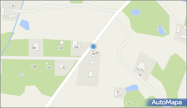 Nowe Grabie, Osiedle Pod Sosnami, 31, mapa Nowe Grabie