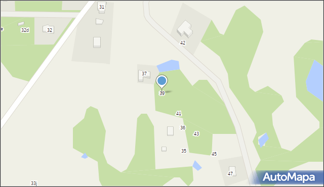 Nowe Grabie, Osiedle Pod Sosnami, 39, mapa Nowe Grabie