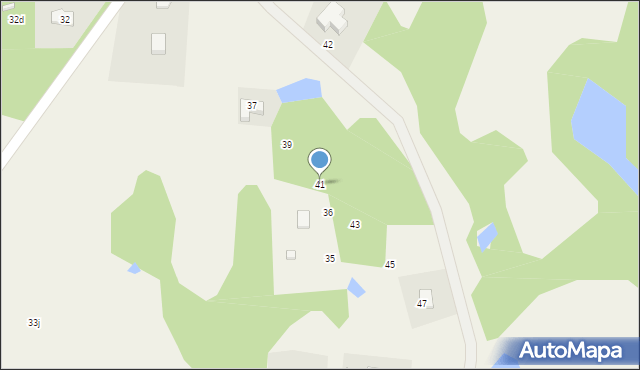 Nowe Grabie, Osiedle Pod Sosnami, 41, mapa Nowe Grabie