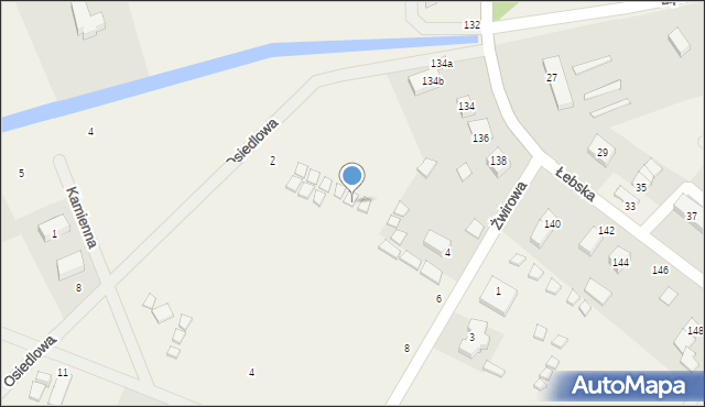 Nowęcin, Osiedlowa, 2j, mapa Nowęcin