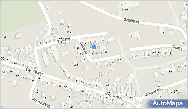 Nowy Targ, Osiedle Bednarskiego Jana, 13, mapa Nowego Targu