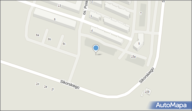 Nowy Targ, Osiedle Polana Szaflarska, 16, mapa Nowego Targu