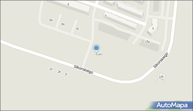 Nowy Targ, Osiedle Polana Szaflarska, 16a, mapa Nowego Targu