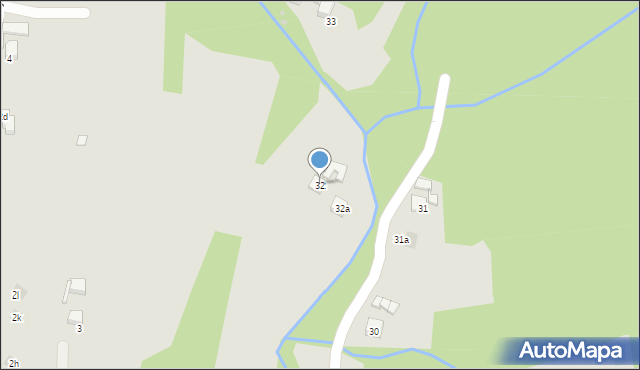 Nowy Targ, Osiedle Robów, 32, mapa Nowego Targu