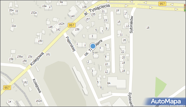 Nowy Targ, Osiedle Tetmajera, 2, mapa Nowego Targu