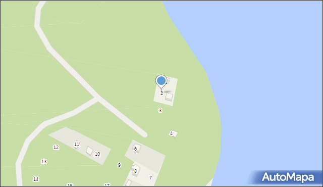 Ocypel, Osiedle Za Jeziorem, 2, mapa Ocypel