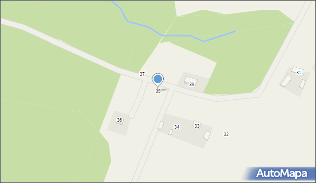 Okocim, Osiedle Kamieniec, 35, mapa Okocim