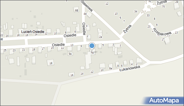 Oleśnica, Osiedle, 7A, mapa Oleśnica