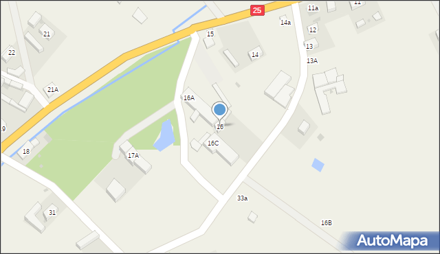 Ose, Ose, 16, mapa Ose